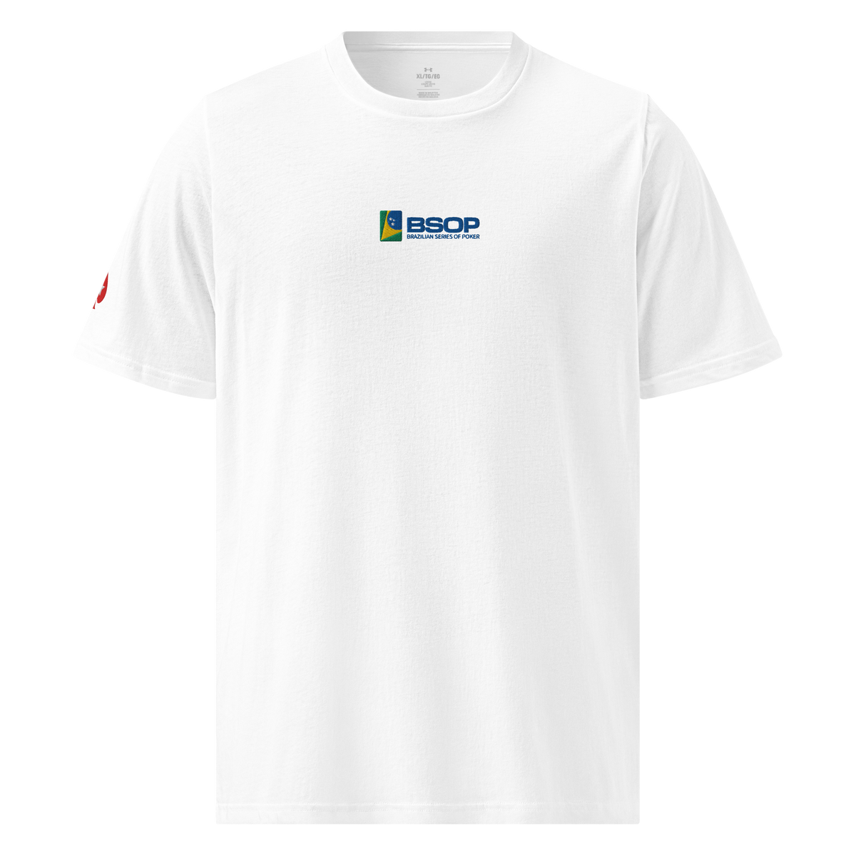 Under Armour Poker Performance T-Shirt – BSOP White Edition